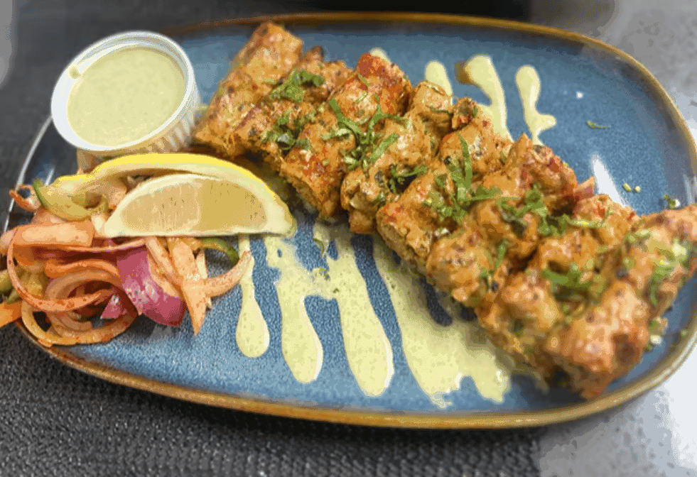 Traditional Indian cuisine at The Samosa Shop Edmonton